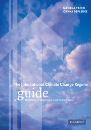 The international climate change regime : a guide to rules, institutions and procedures