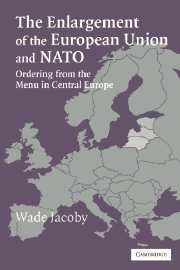 The enlargement of the European Union and NATO : ordering from the menu in Central Europe