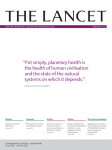 Safeguarding human health in the Anthropocene epoch: report of The Rockefeller Foundation–Lancet Commission on planetary health