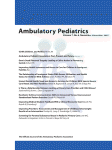 Improving Providers' Assessment and Management of Childhood Overweight: Results of an Intervention