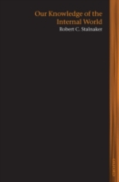 Our knowledge of the internal world