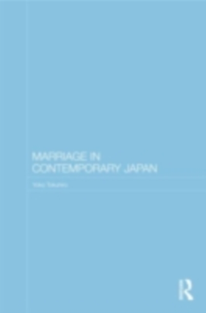 Marriage in Contemporary Japan