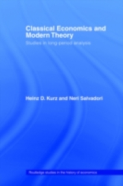 Classical Economics and Modern Theory
