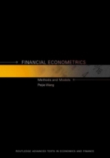 Financial econometrics: problems, models, and methods