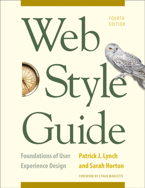 Web style guide: foundations of user experience design