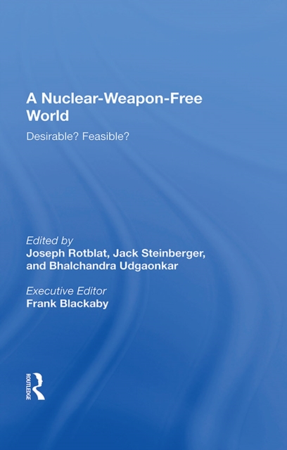 A Nuclear-weapon-free World