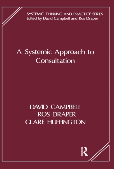 A systemic approach to consultation (Systemic thinking and practice series)