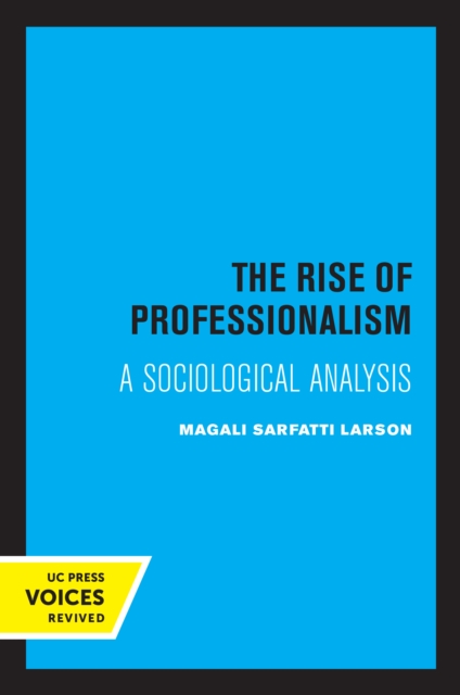The Rise of Professionalism