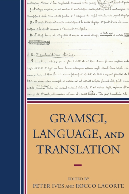 Gramsci, language, and translation