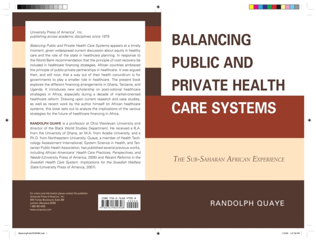 Balancing public and private health care systems