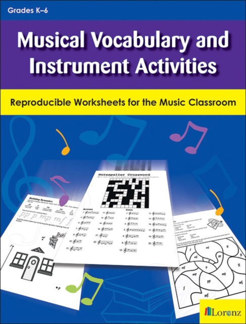 Musical Vocabulary and Instrument Activities