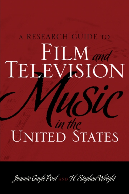 A research guide to film and television music in the United States