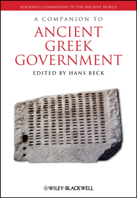 A companion to ancient Greek government