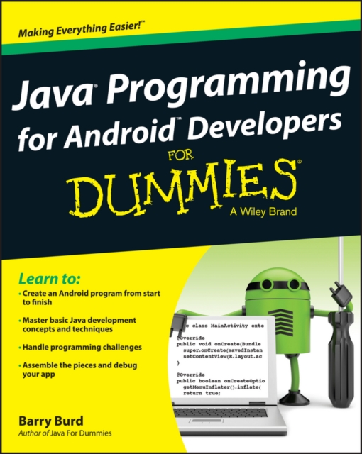 Java programming for android developers for dummies