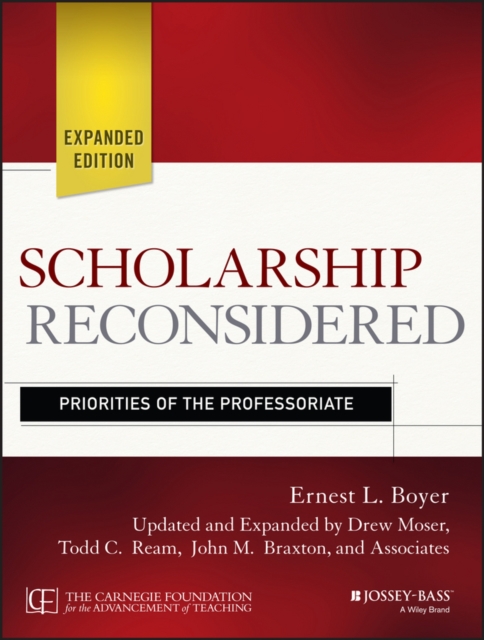 Scholarship reconsidered : priorities of the professoriate