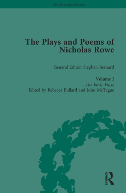 The plays and poems of Nicholas Rowe.: (The early plays)