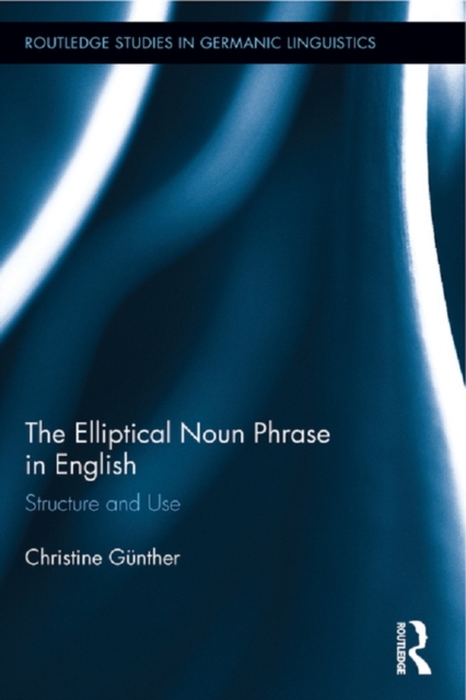 The Elliptical Noun Phrase in English