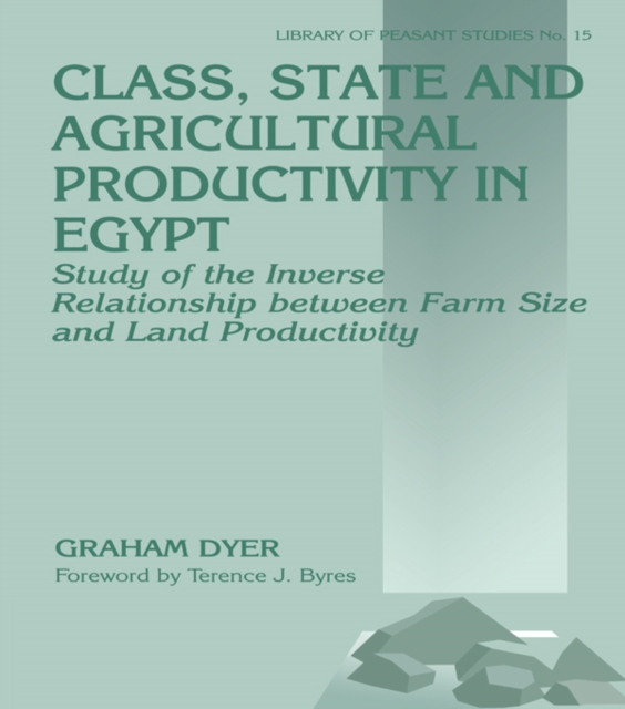 Class, state and agricultural productivity in Egypt: a study of the inverse relationship between farm size and land productivity