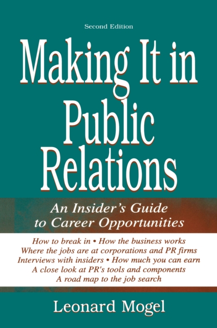 Making It in Public Relations