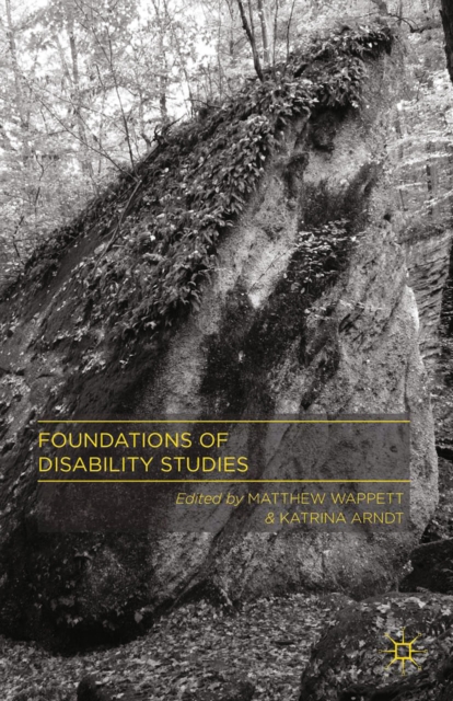 Foundations of disability studies