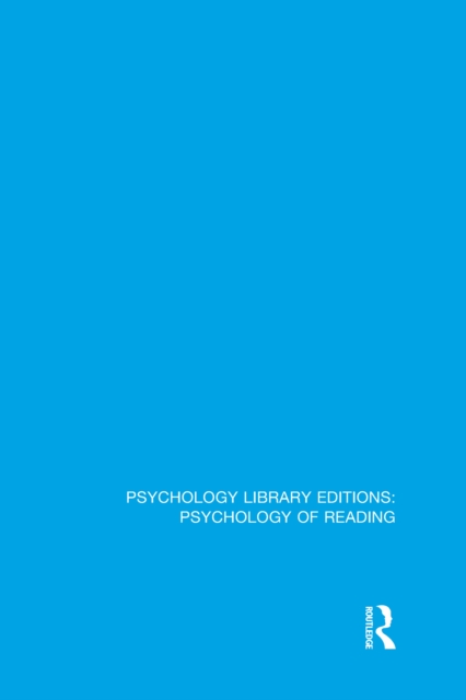 Psychology of Reading