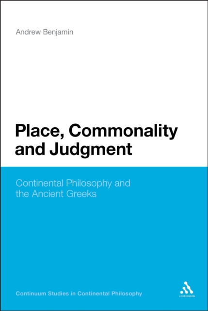Place, Commonality and Judgment
