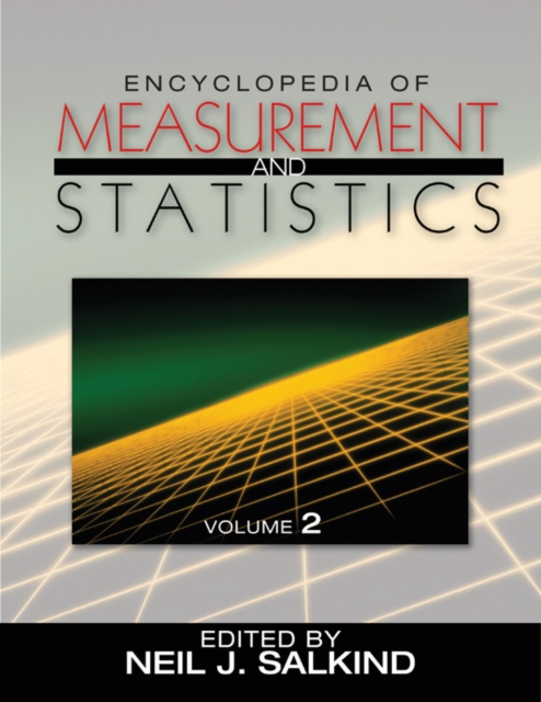 Encyclopedia of measurement and statistics