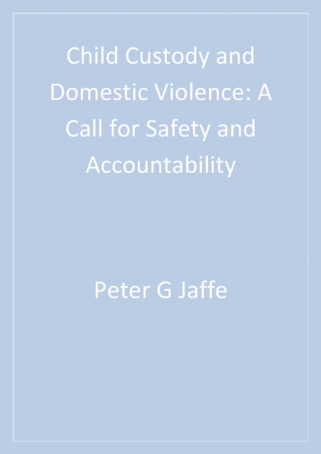 Child custody & domestic violence : a call for safety and accountability