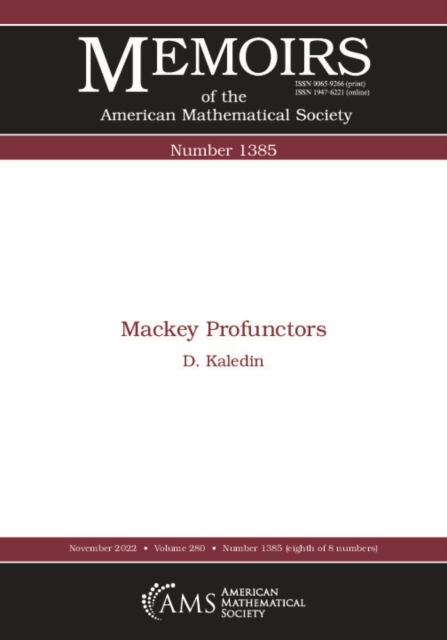 Mackey Profunctors