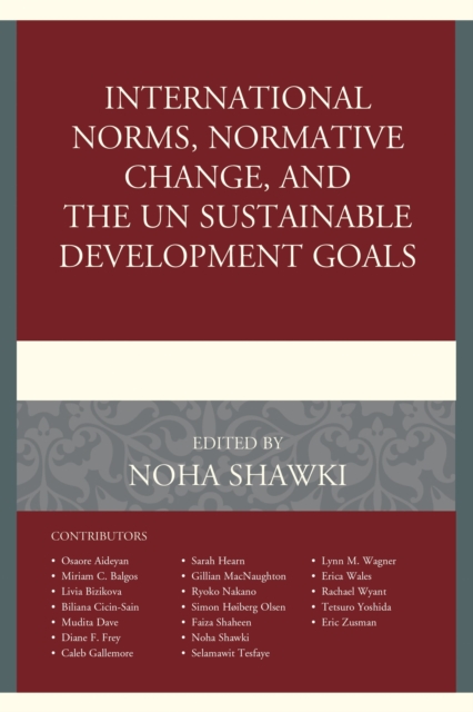 International norms, normative change, and the UN sustainable development goals