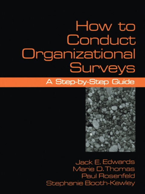 How to conduct organizational surveys : a step-by-step guide