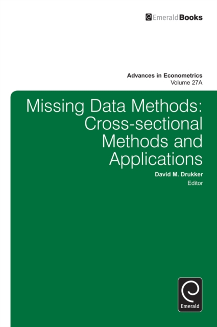 Missing Data Methods: Cross-sectional Methods and Applications