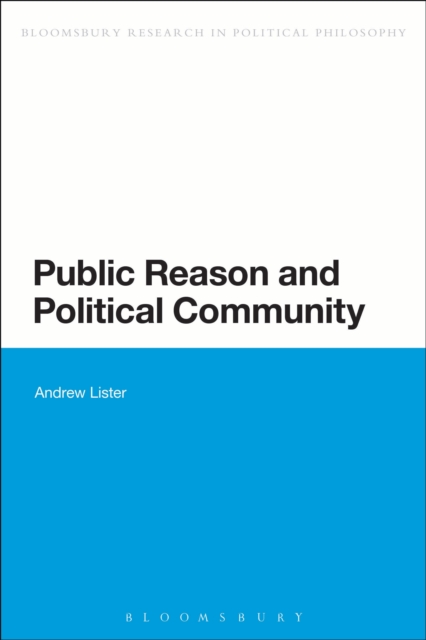Public Reason and Political Community