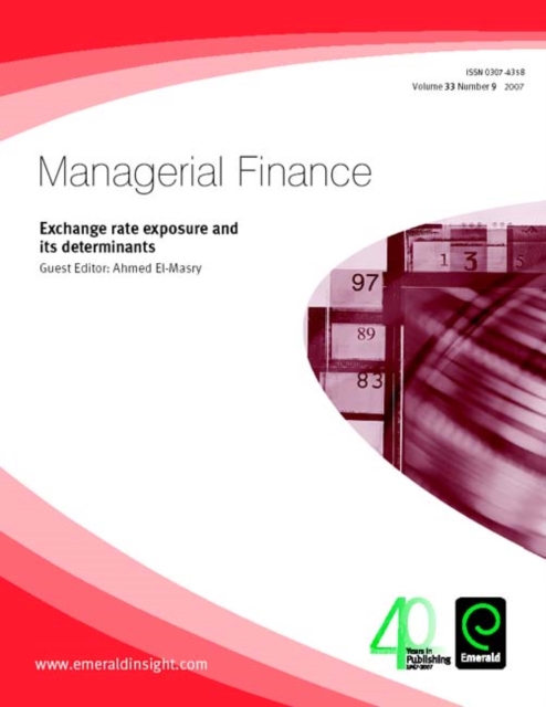 Exchange Rate Exposure and its Determinants