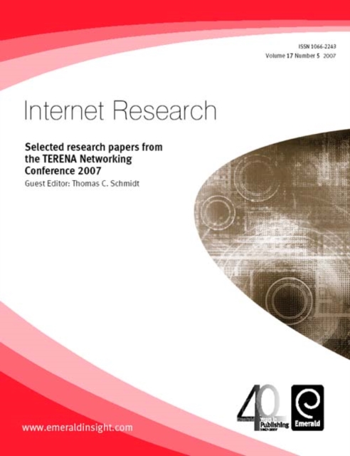 Selected Research Papers from the TERENA Networking Conference 2007