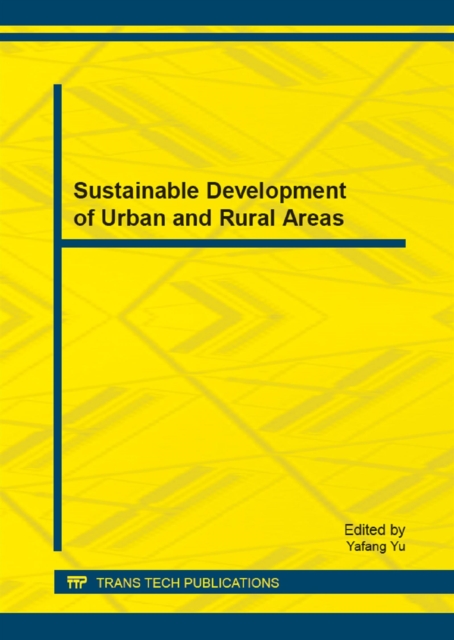 Sustainable Development of Urban and Rural Areas