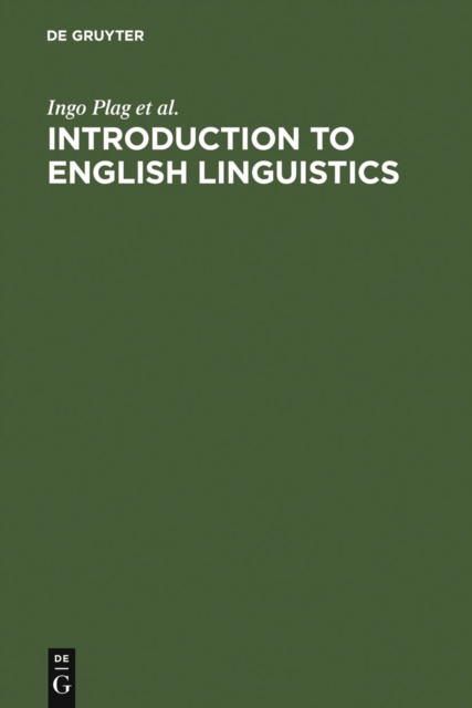 Introduction to English linguistics