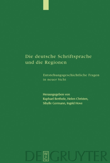 Die deutsche Schriftsprache und die Regionen