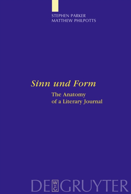 Sinn und Form