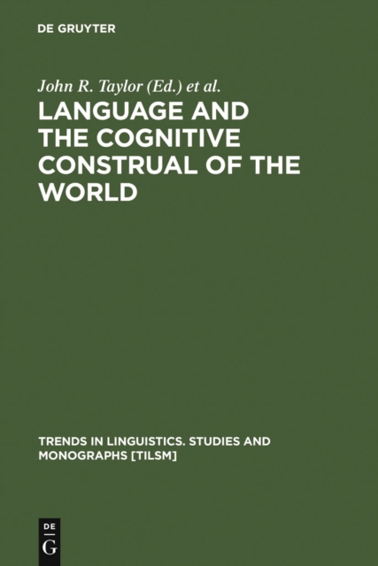 Language and the cognitive construal of the world