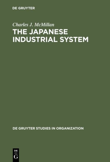 The Japanese industrial system
