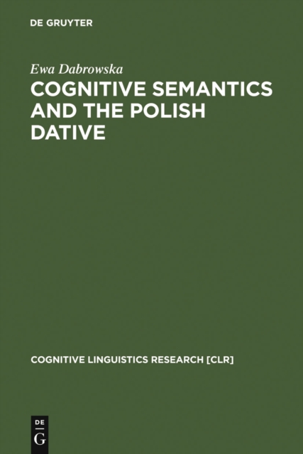 Cognitive semantics and the Polish dative