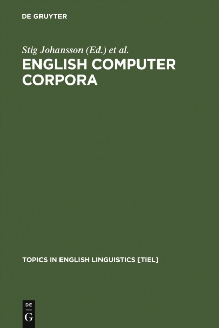 English computer corpora : selected papers and research guide