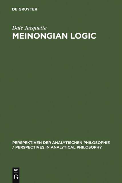 Meinongian logic : the semantics of existence and nonexistence