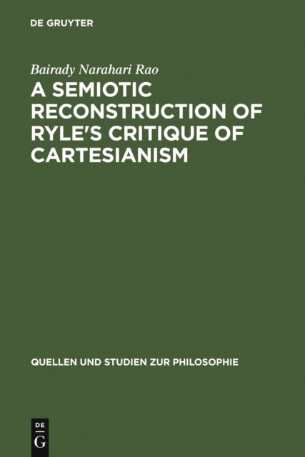 A semiotic reconstruction of Ryle's critique of Cartesianism