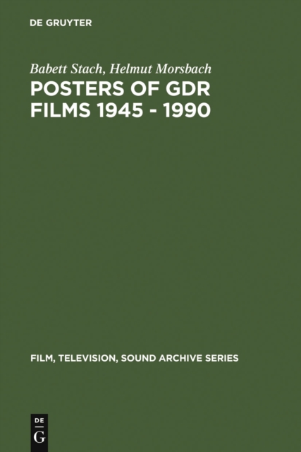 Posters of GDR-films, 1945-1990