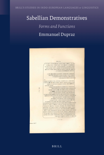 Sabellian demonstratives : forms and functions