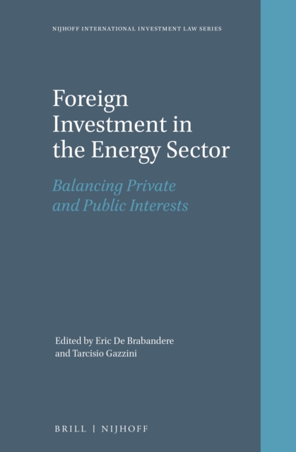 Foreign investment in the energy sector : balancing private and public interests