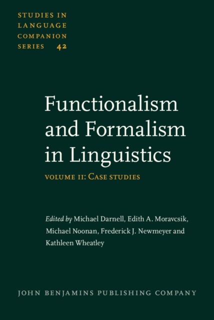 Functionalism and Formalism in Linguistics