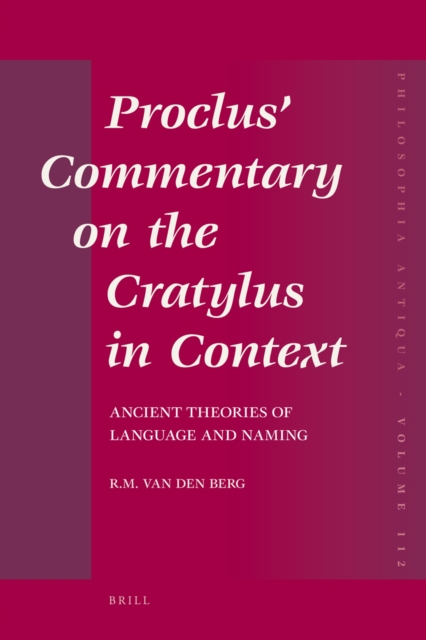 Proclus' Commentary on the Cratylus in Context